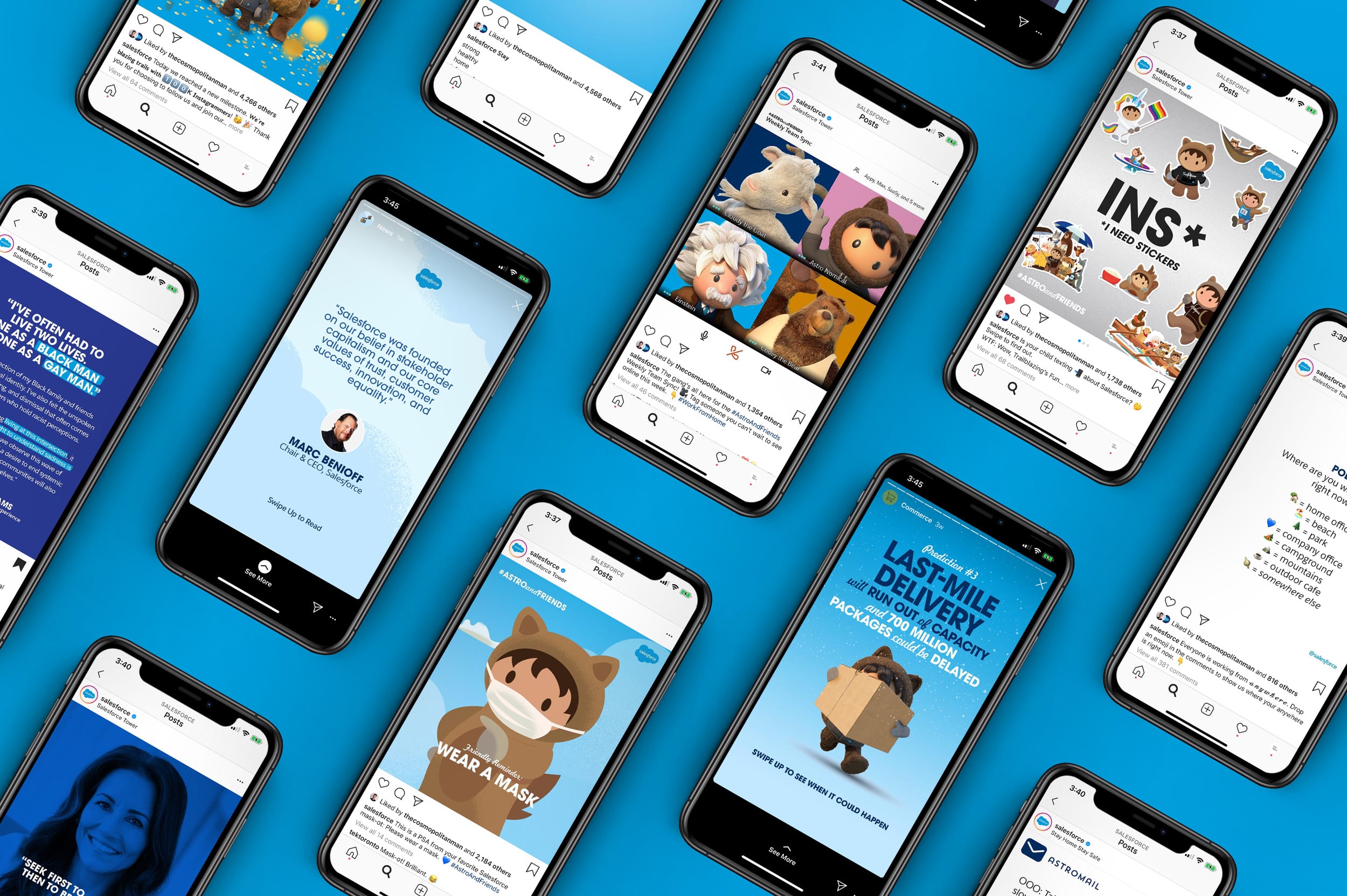 Salesforce Instagram Posts